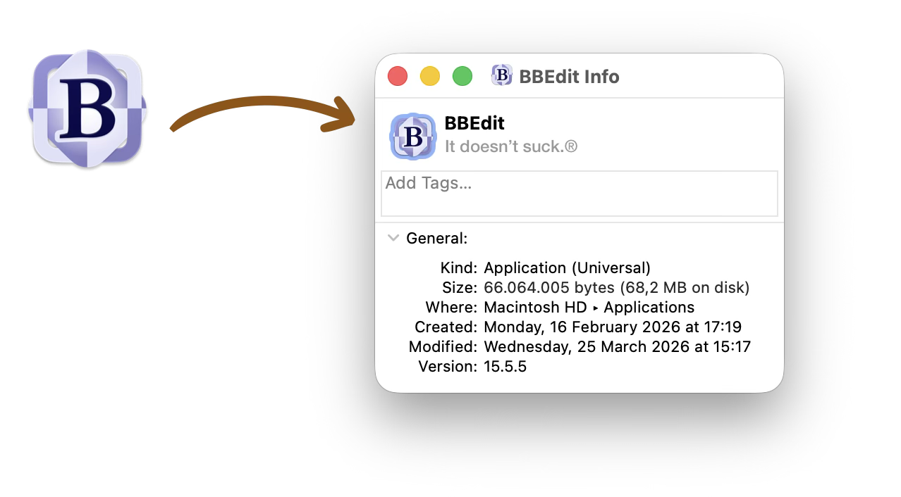 BBEdit custom icon